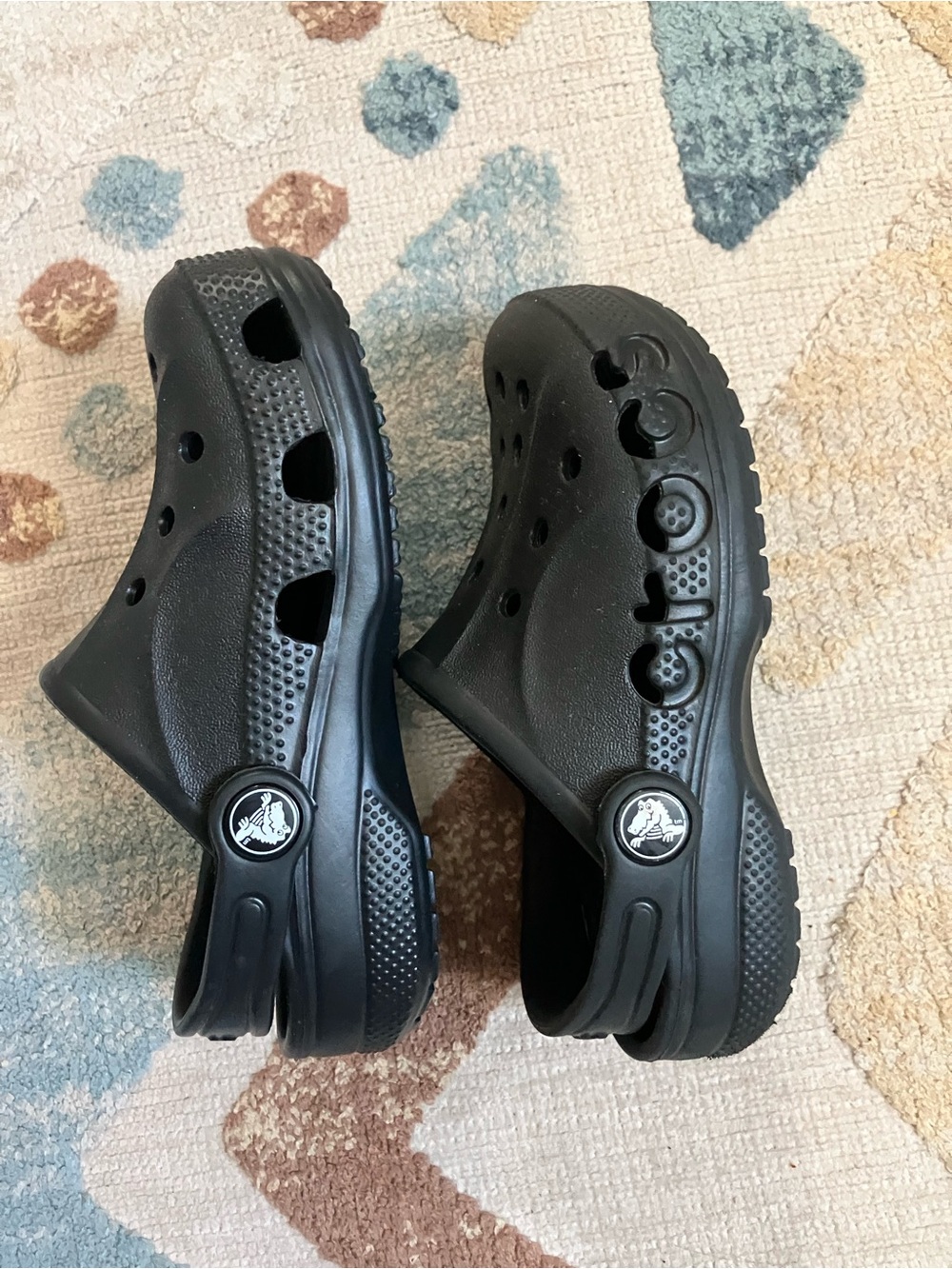 Kids Black Crocs Shoes